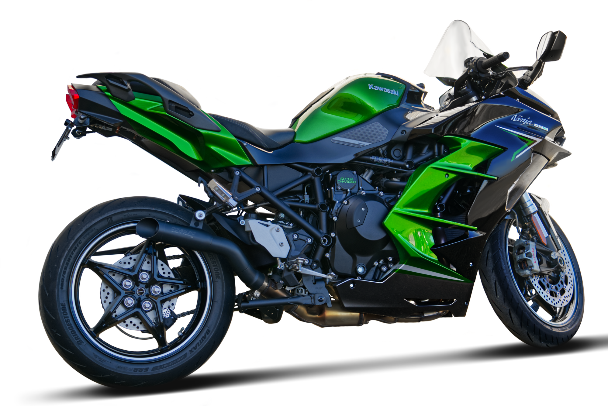 Coffman's THUNDER Exhaust for 2023-2024 Kawasaki Ninja H2 SX SE