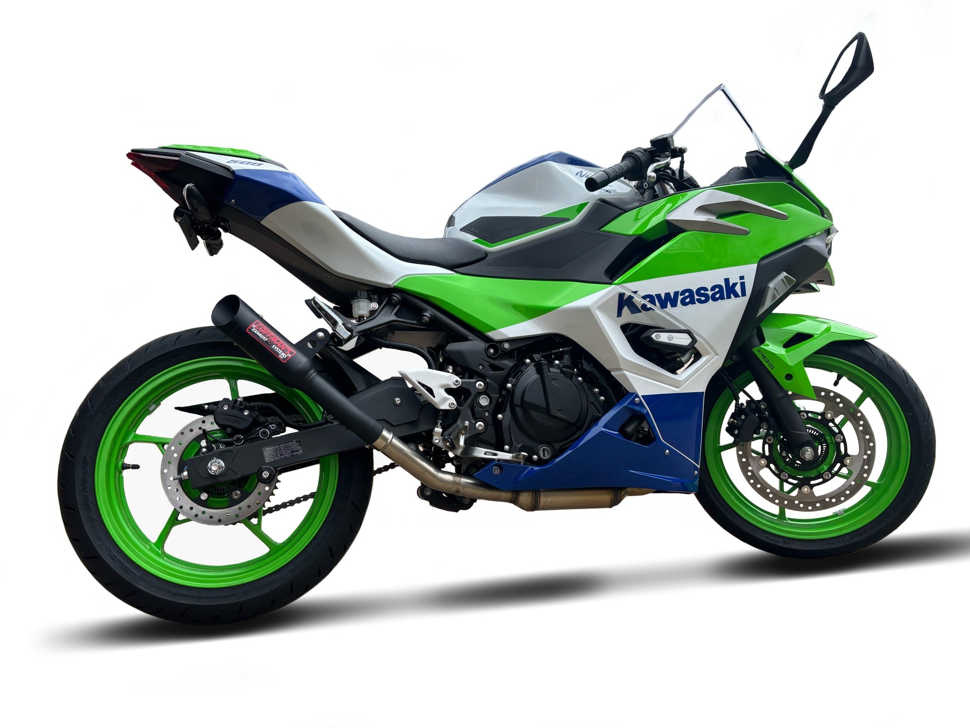 Coffman's Slip-On Exhaust for Kawasaki Ninja 500 Z500 ABS SE EX (2024-2026)