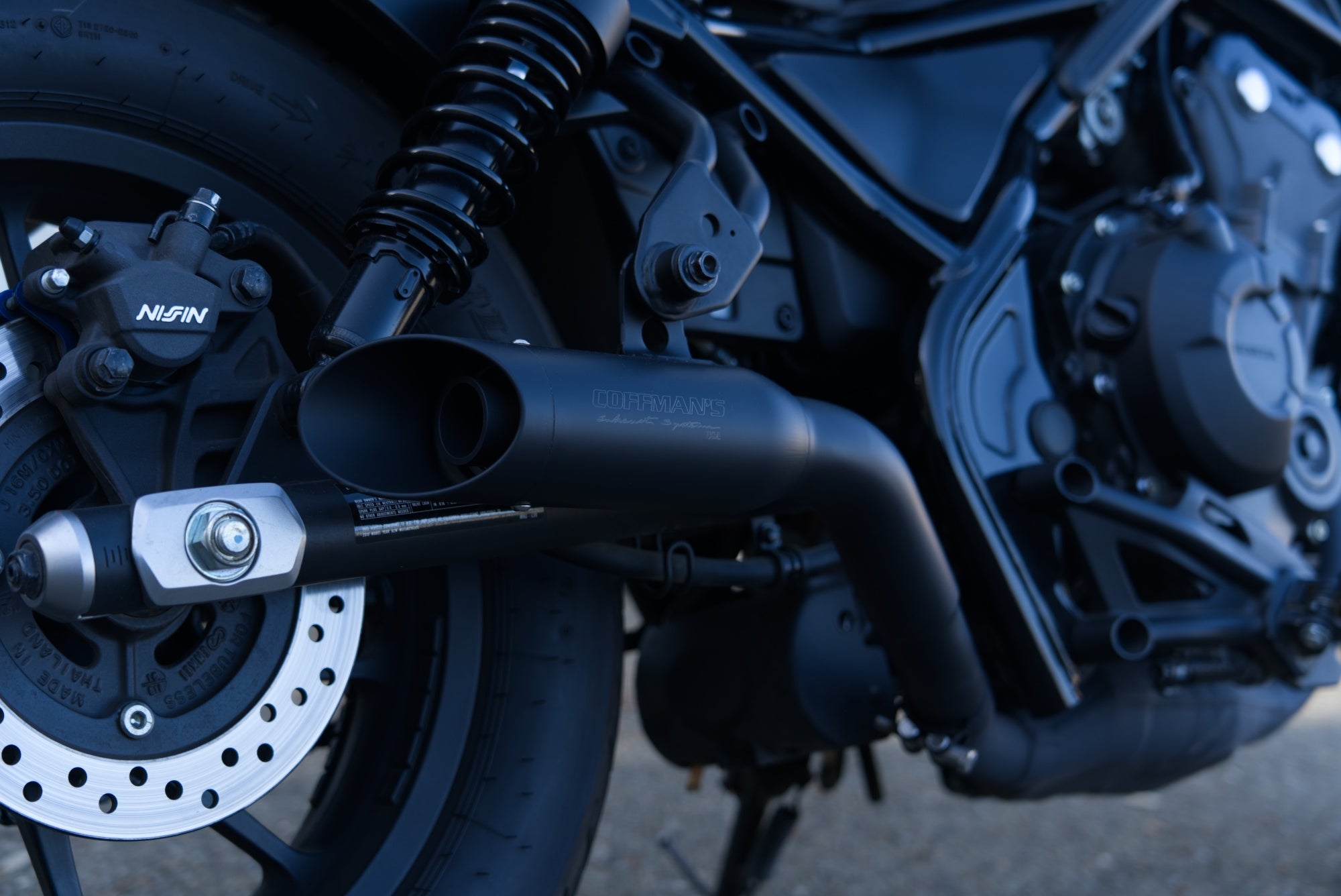 Coffman's Honda Rebel 500 CMX500 THUNDER Exhaust (2017-2024)