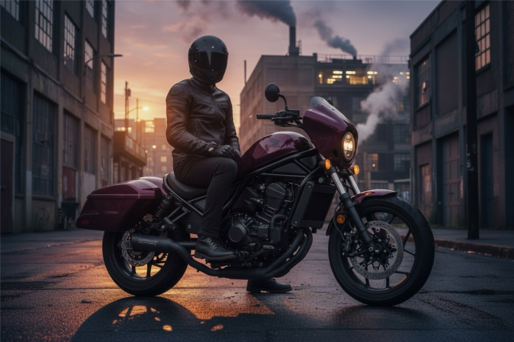 Coffman's THUNDER Exhaust for Honda Rebel 1100T (2023-2026) Touring