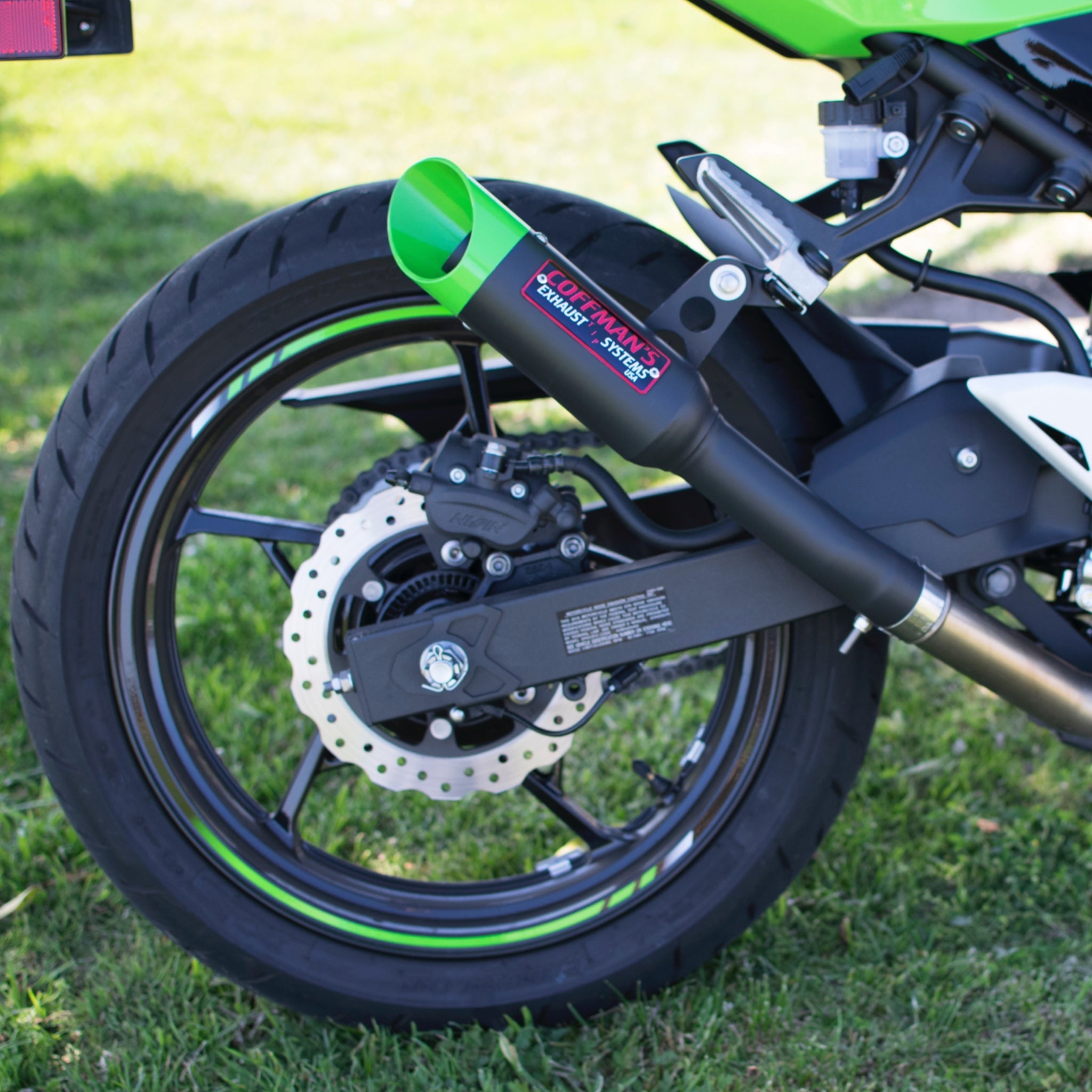 Coffman's Slip-On Exhaust for Kawasaki Ninja 500 Z500 ABS SE EX (2024-2025)