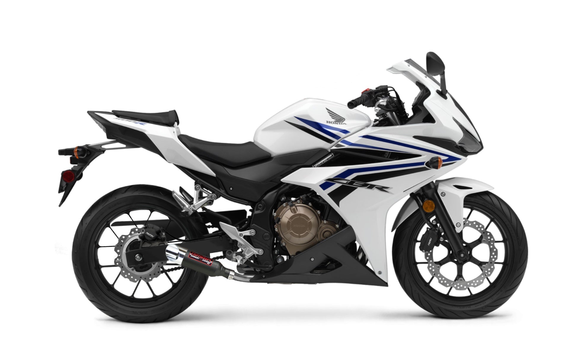 Coffman's Honda CBR 500R (2013-2025) Shorty Exhaust