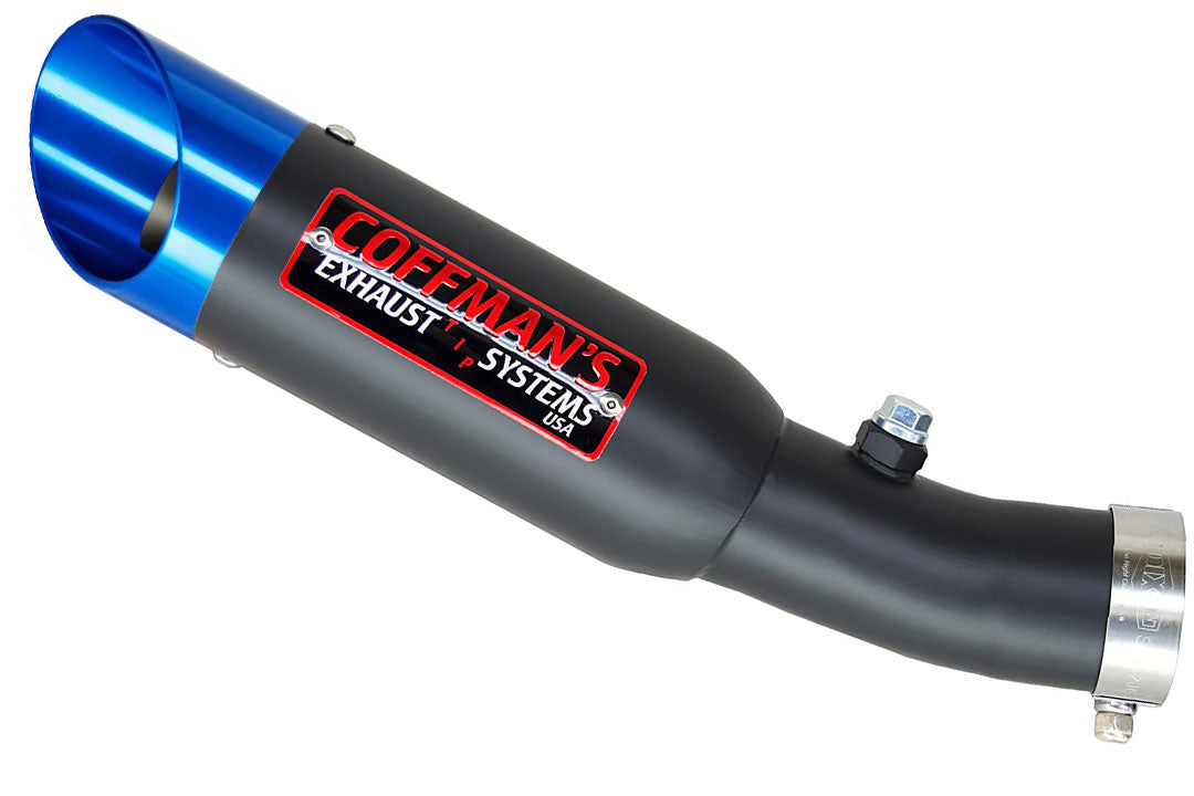Honda F4i exhaust blue anodized tip sport bike