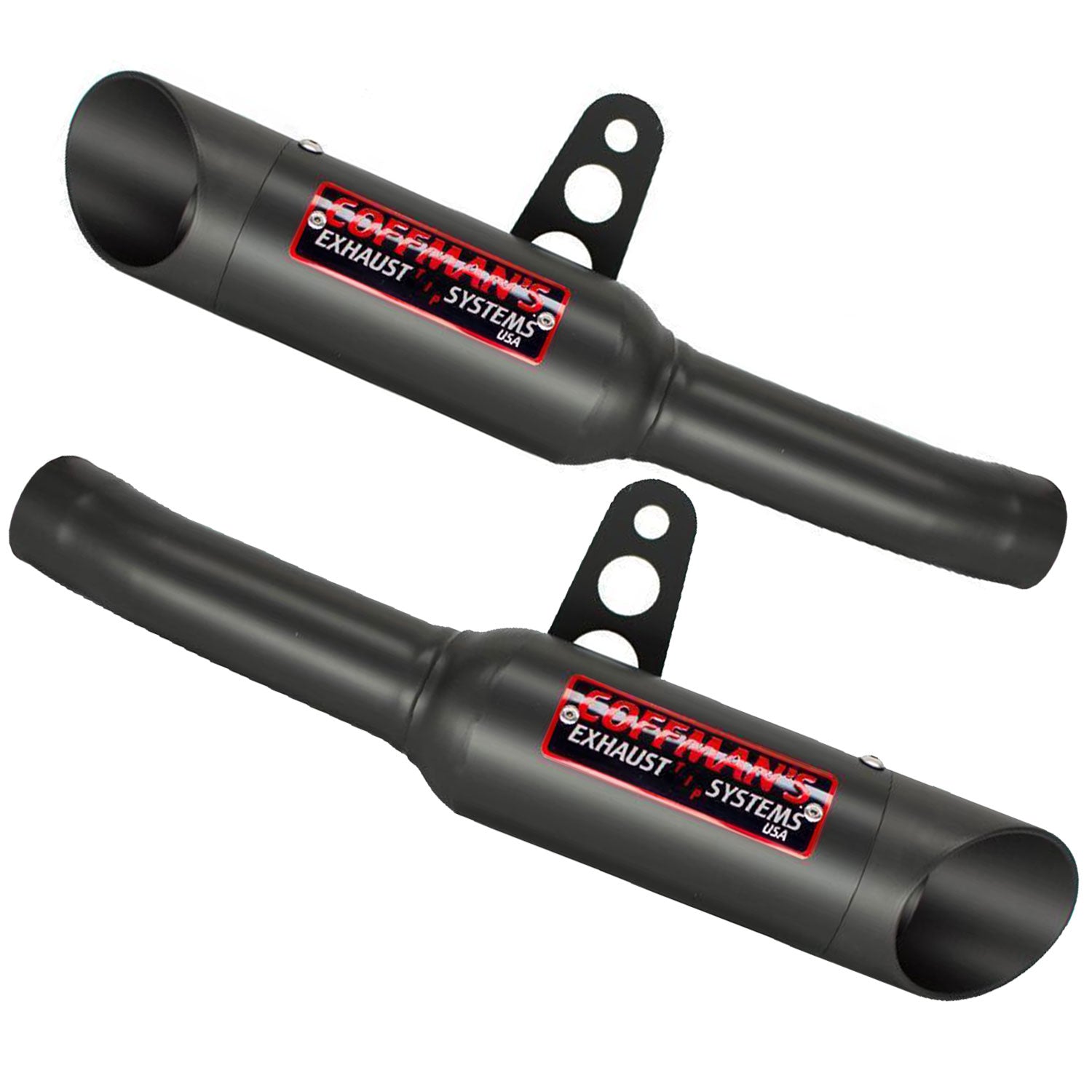 Ducati Monster 695 (2007-2008) Coffman Shorty Exhausts Dual Mufflers