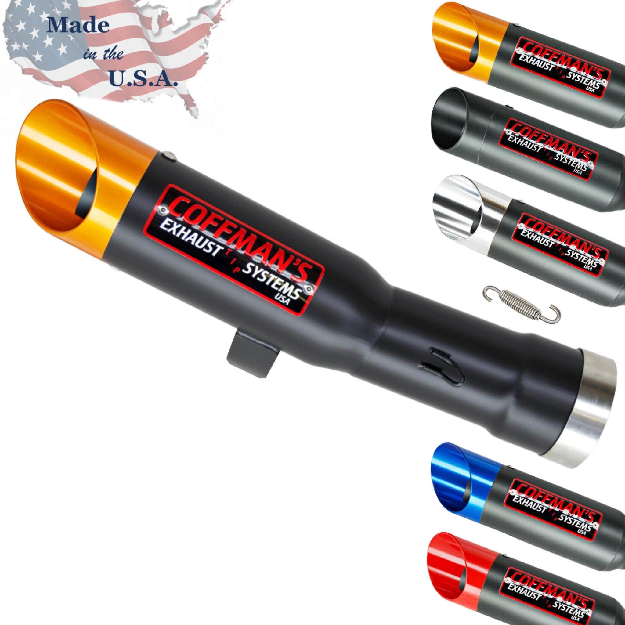 Coffman's Yamaha FZ1 (2006-2015) Shorty Exhaust