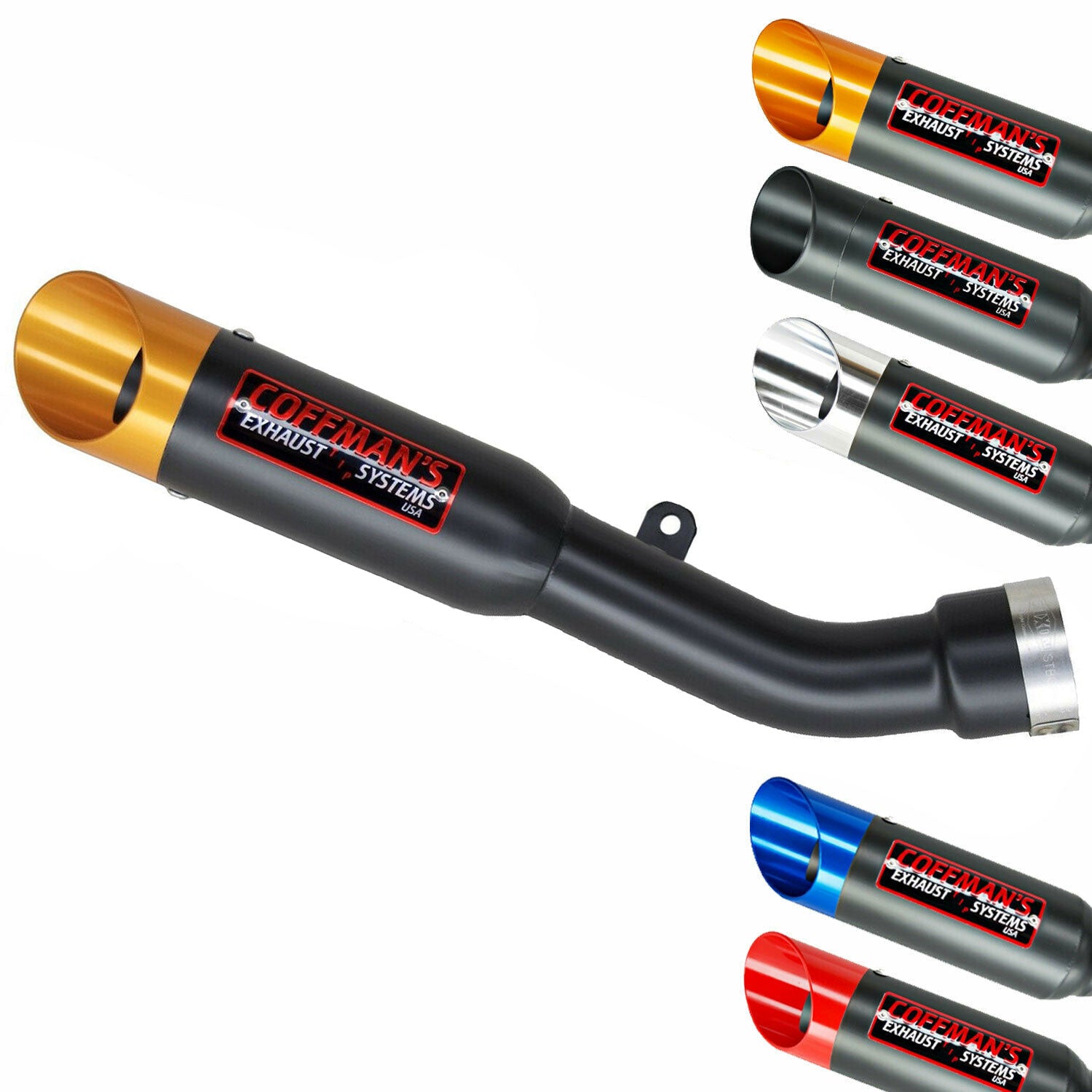 Coffman's Suzuki GSXR 1000 (2007-2008) Shorty Exhaust