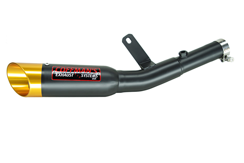 Coffman's Yamaha R3 MT03 MT-03 DeCAT (2015-2024) Shorty Exhaust