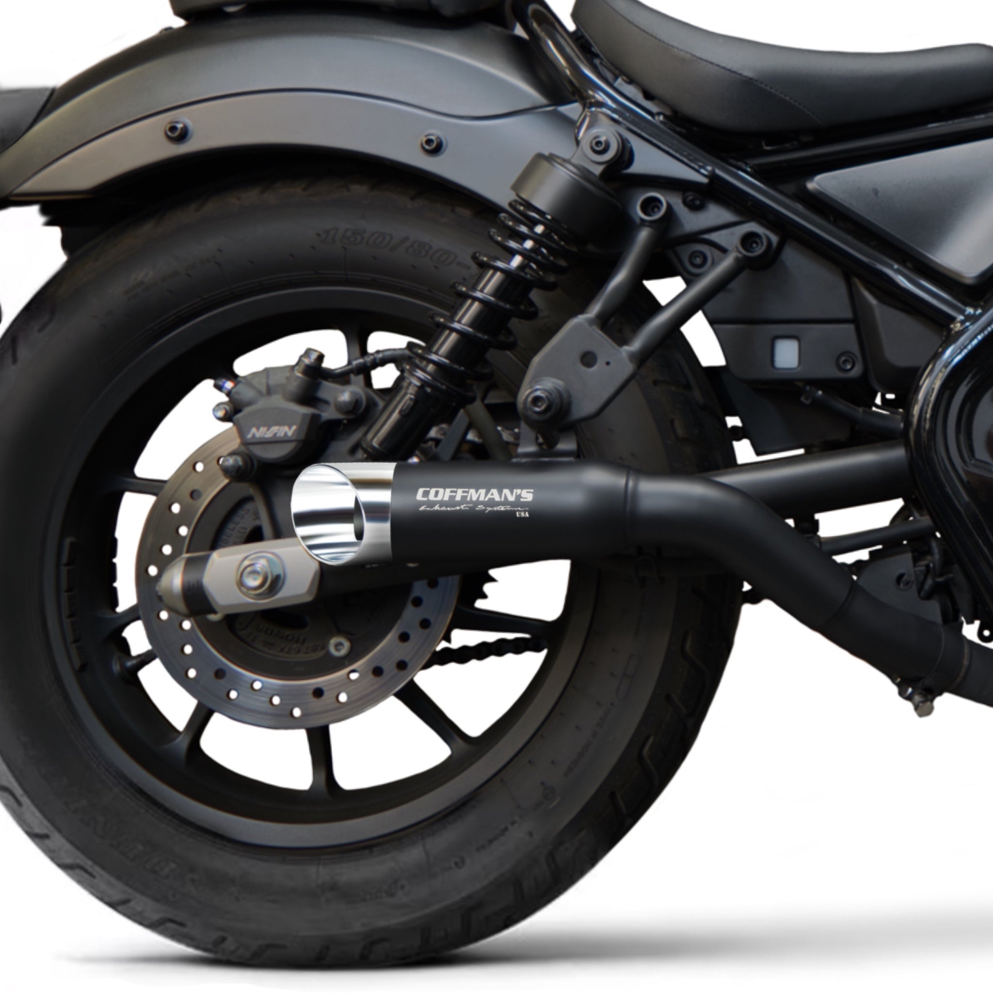 Coffman's Honda Rebel 500 CMX500 THUNDER Exhaust (2017-2025)