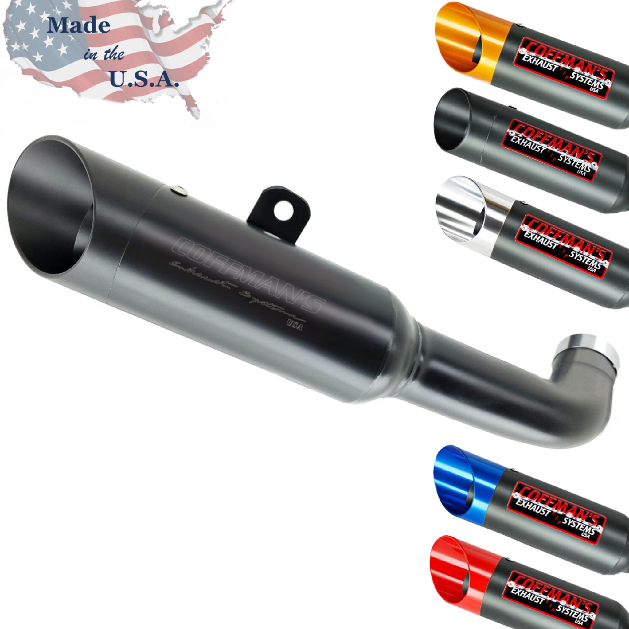 Coffman's Husqvarna Vitpilen 401 Svartpilen 401 (2018-2019) Shorty Exhaust