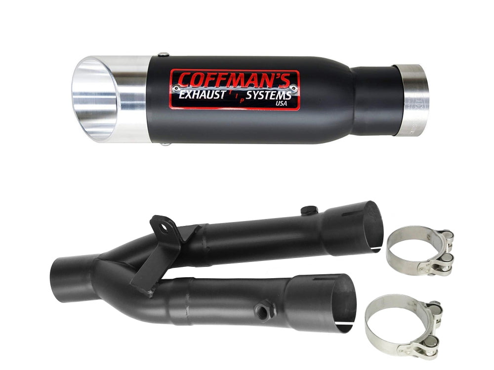 (OUT OF STOCK) Coffman's Yamaha R1 2015-2021 DECAT Shorty Exhaust