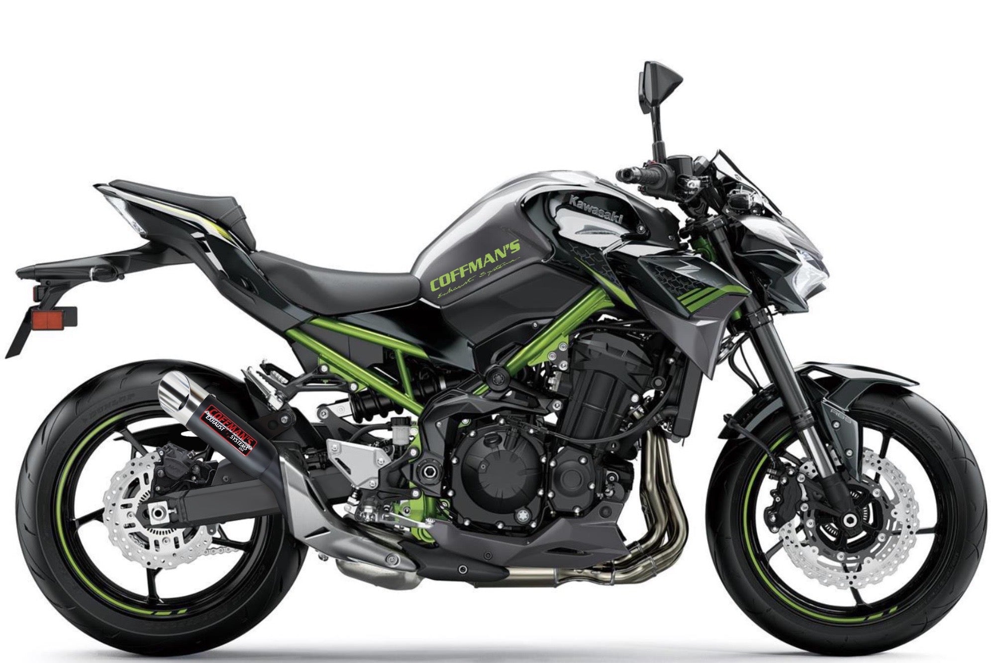 Coffman's Slip-On Exhaust for Kawasaki Z900 (2020-2025)