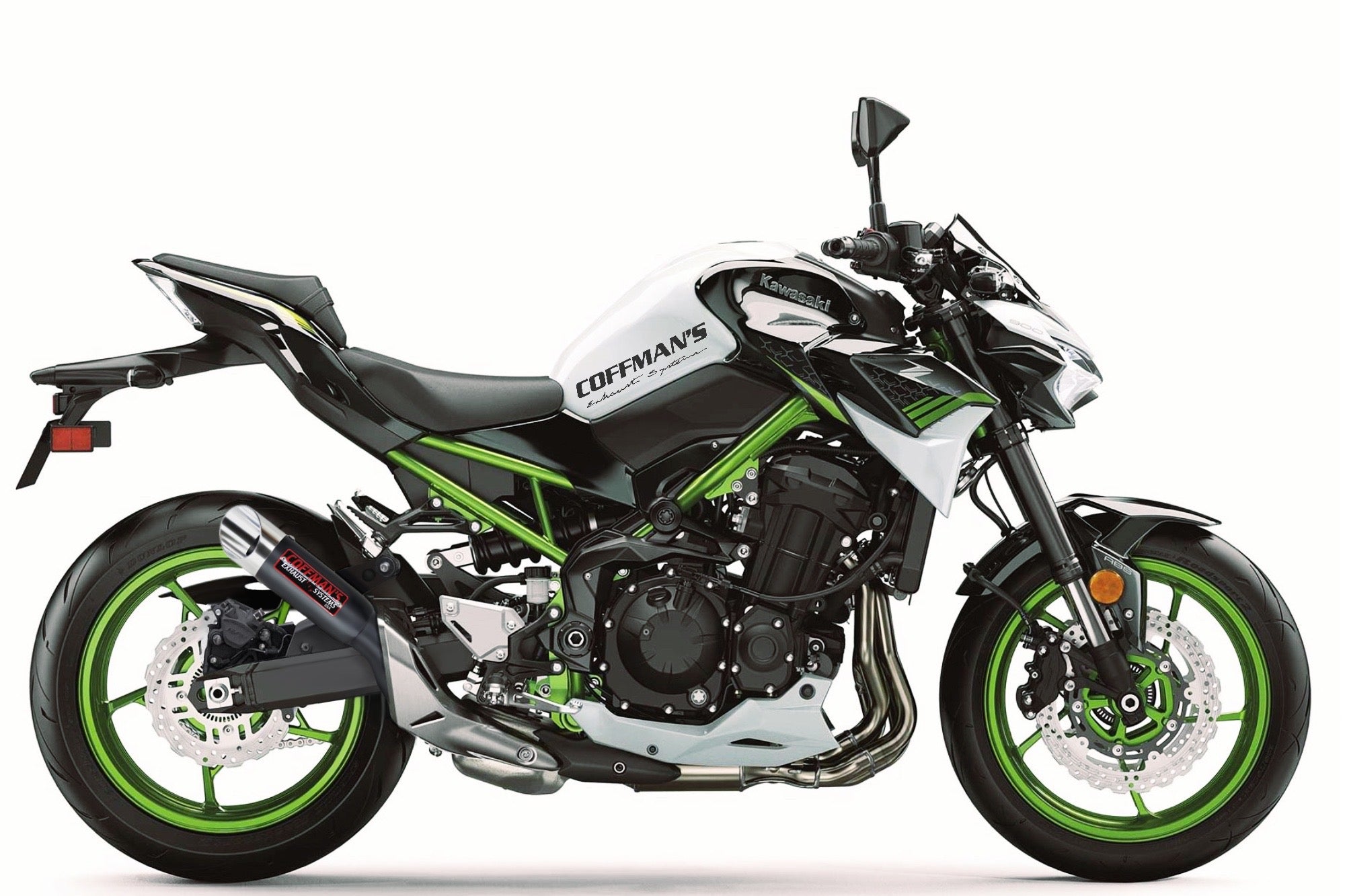 Coffman's Slip-On Exhaust for Kawasaki Z900 (2020-2025)