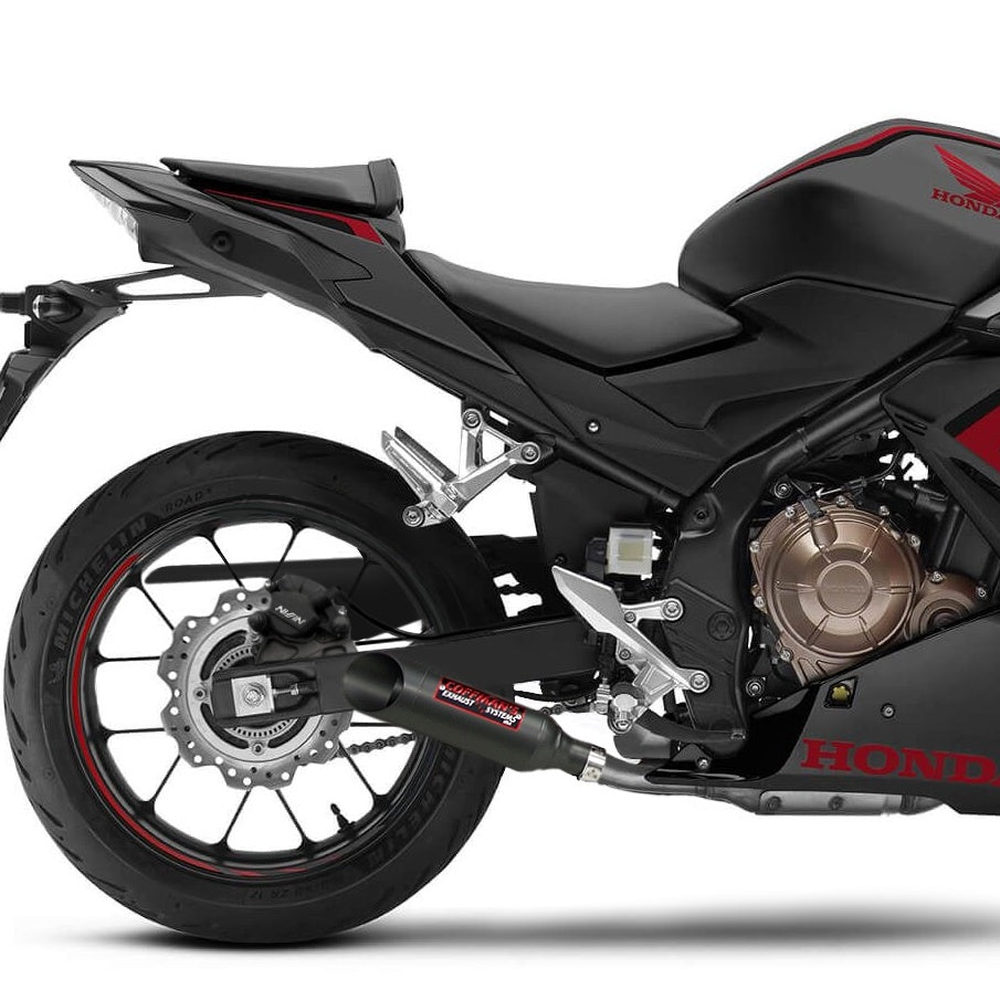 Coffman's Honda CBR 500R (2013-2024) Shorty Exhaust