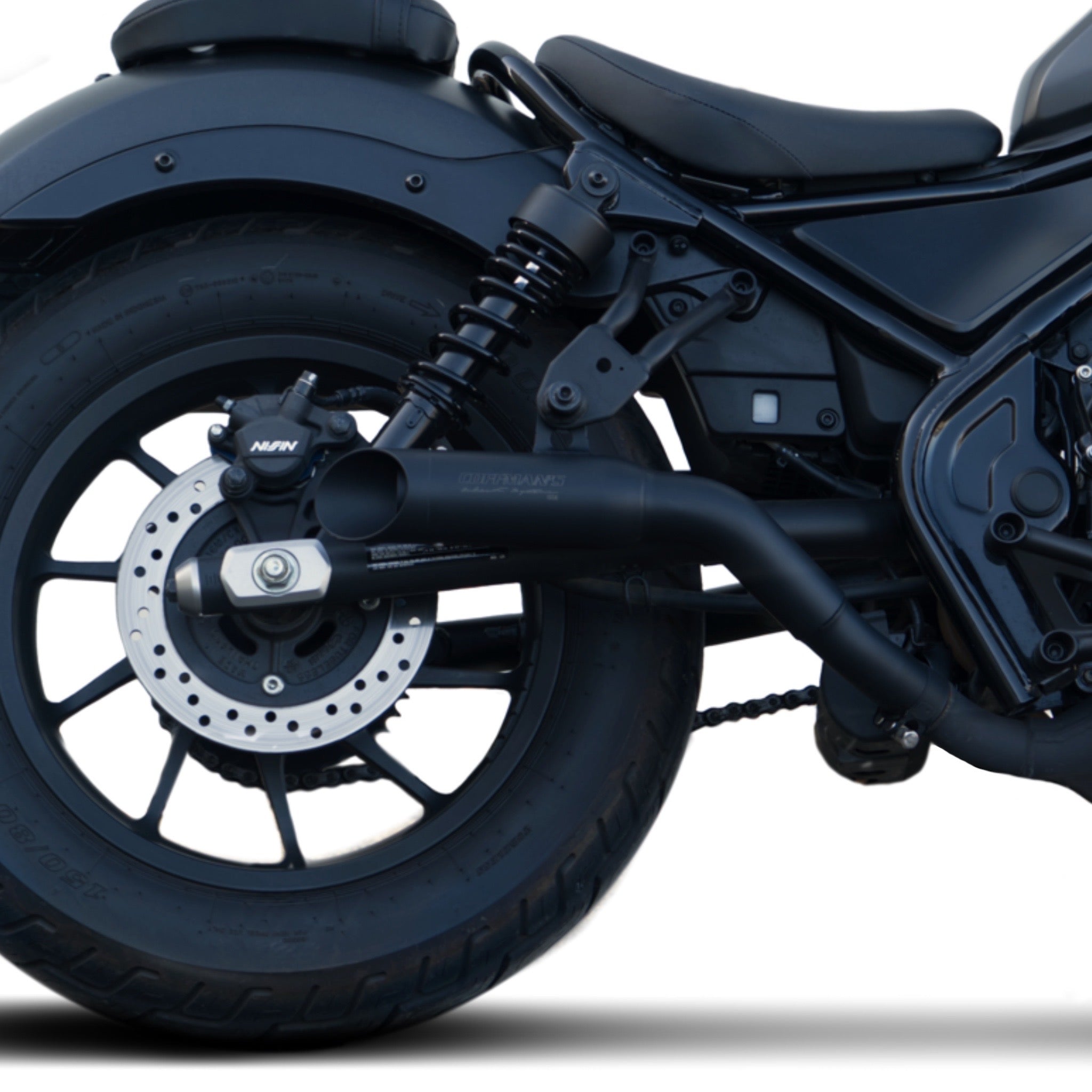 Coffman's Honda Rebel 500 CMX500 THUNDER Exhaust (2017-2024)