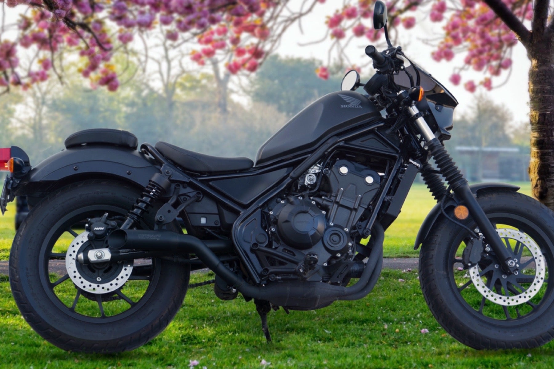 Honda rebel 500 slip deals on exhaust