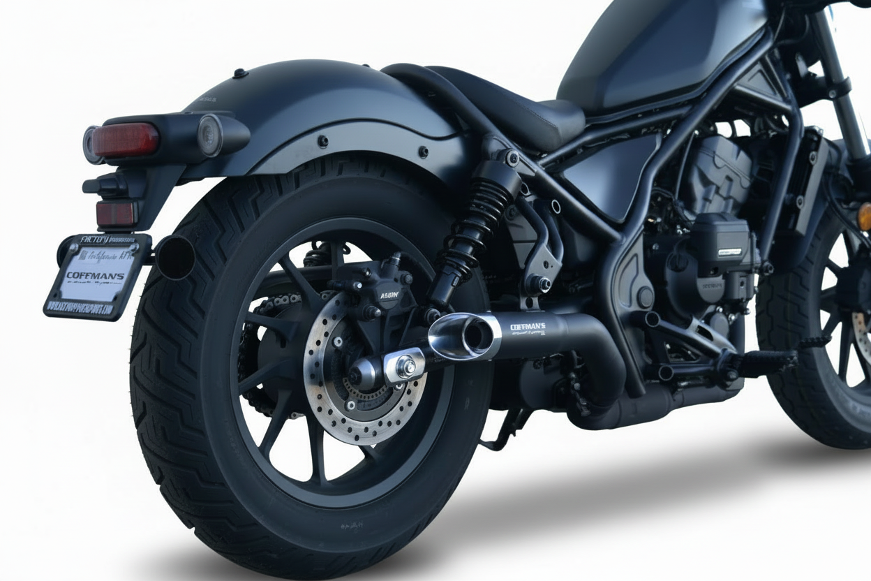 Coffman's Honda Rebel 300 E-Clutch THUNDER Exhaust 2026