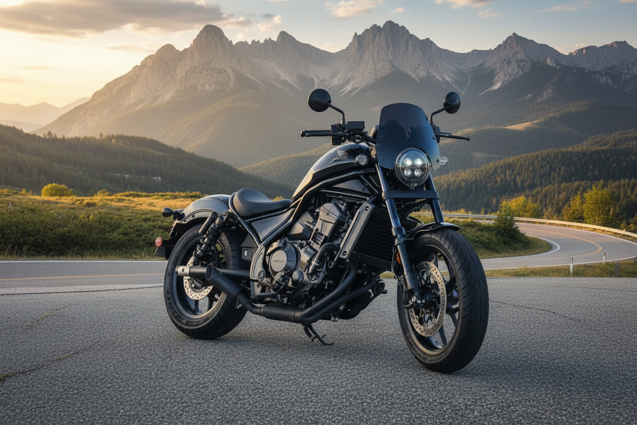 Coffman’s CLASSIC Shorty Exhaust for Honda Rebel CMX 1100 (2021-2026) (DCT/Manual)