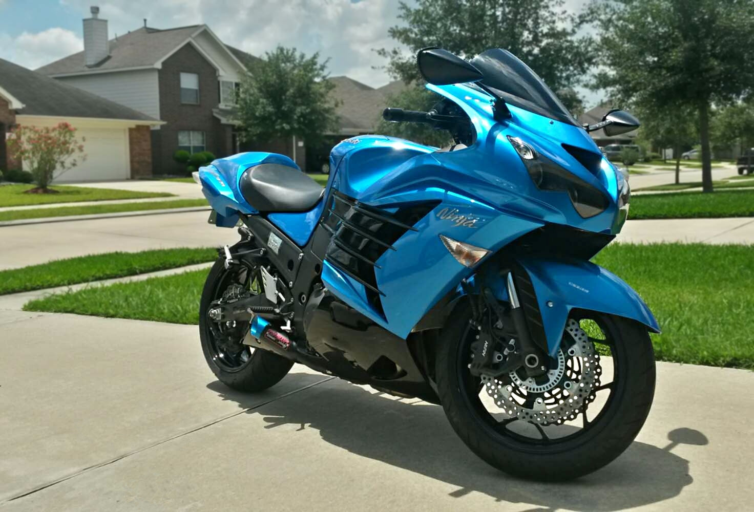 Coffman's Kawasaki ZX14 (2008-11) Dual Shorty Exhausts