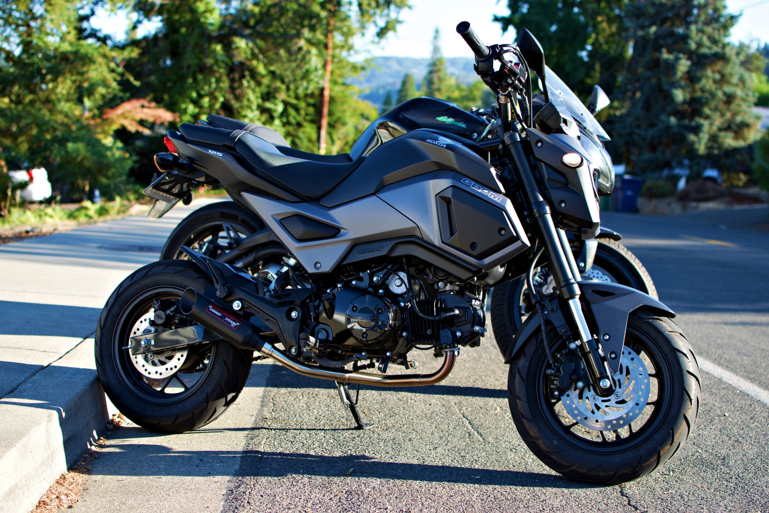 2019 honda grom deals exhaust