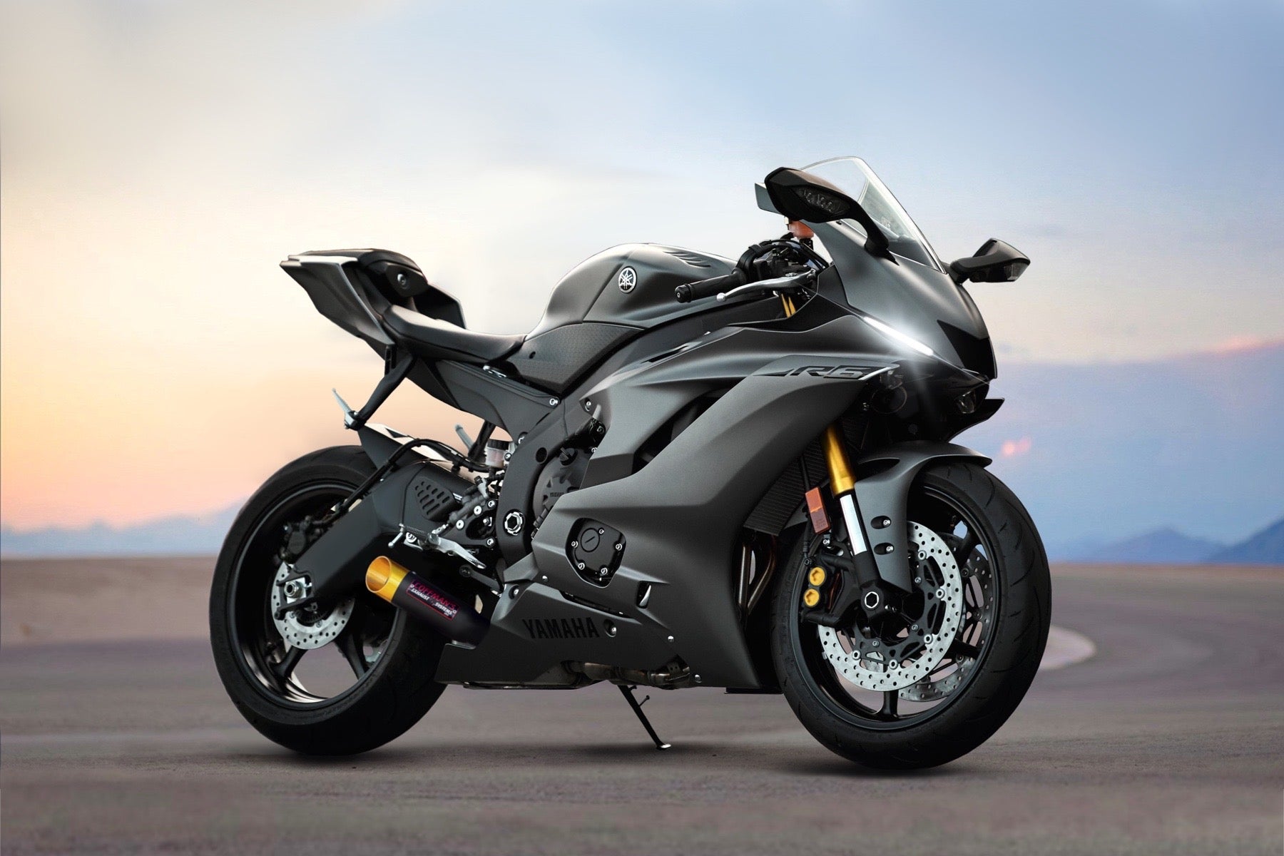 2020 yamaha r6 slip on deals exhaust