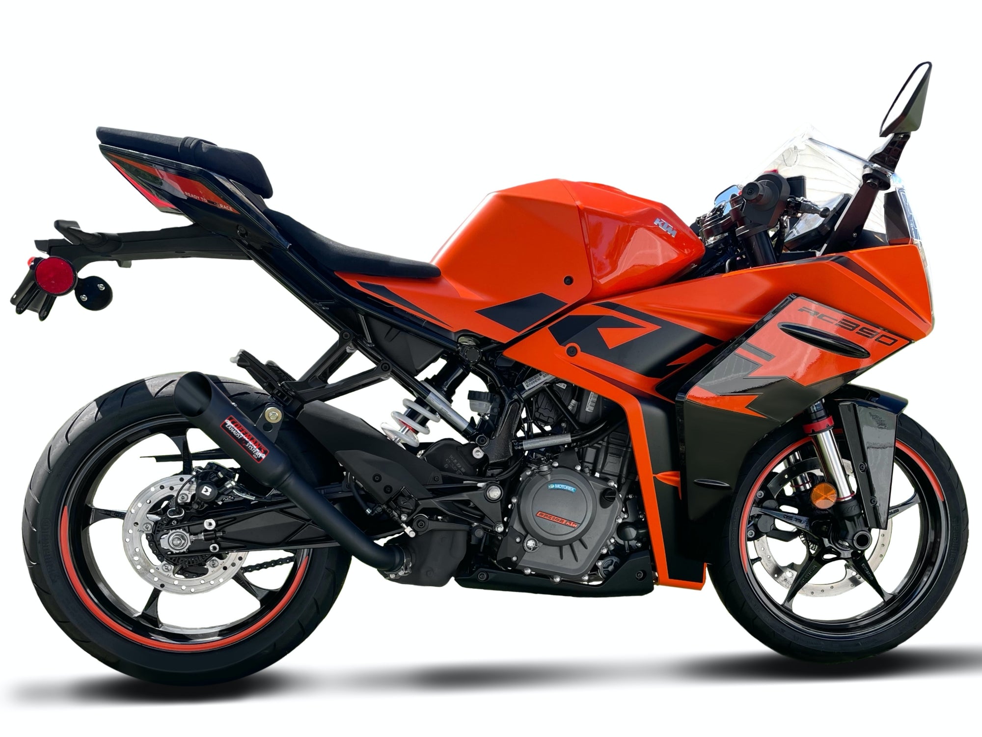 Ktm rc 125 full best sale exhaust system