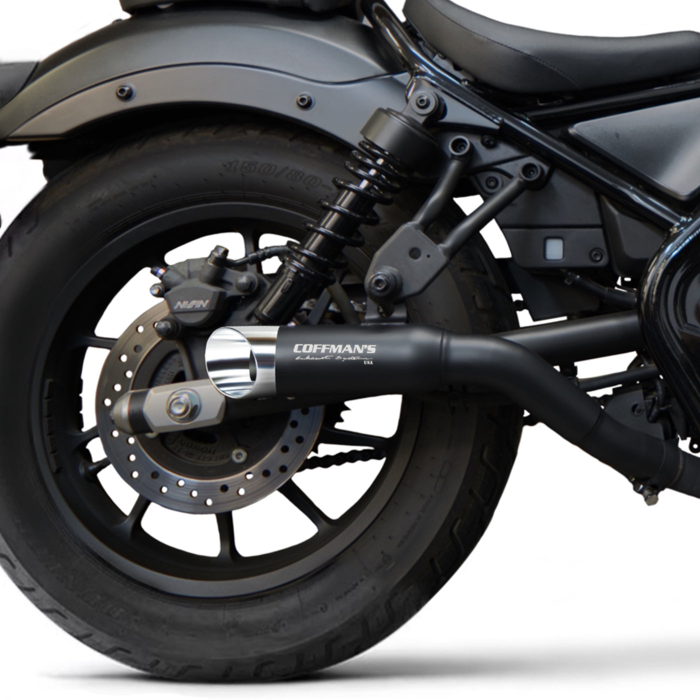 Honda Rebel 500 Auspuff