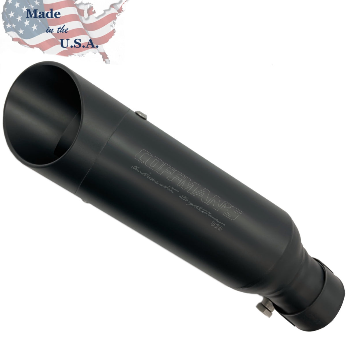 リミフゥFeather Nylon 2 Way Muffler B 2021-2025) Coffman's CLASSIC Slip-On Exhaust for Honda Rebel