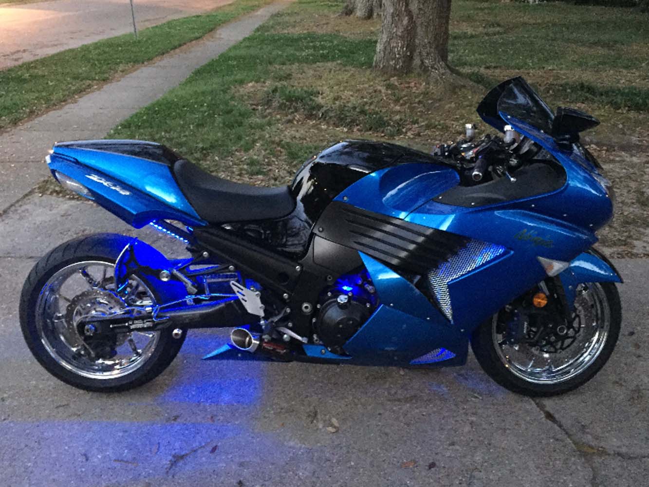 Custom zx14r hot sale